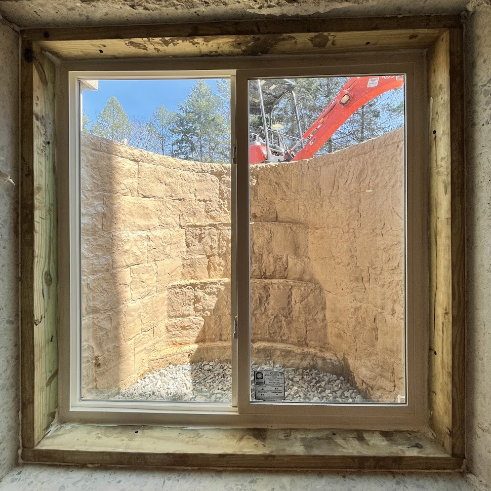 Brightening a Basement Home Office with Egress Windows