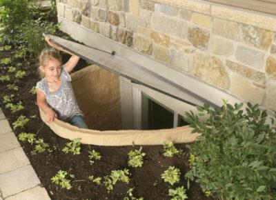 RockWell Basement Window Well Designs