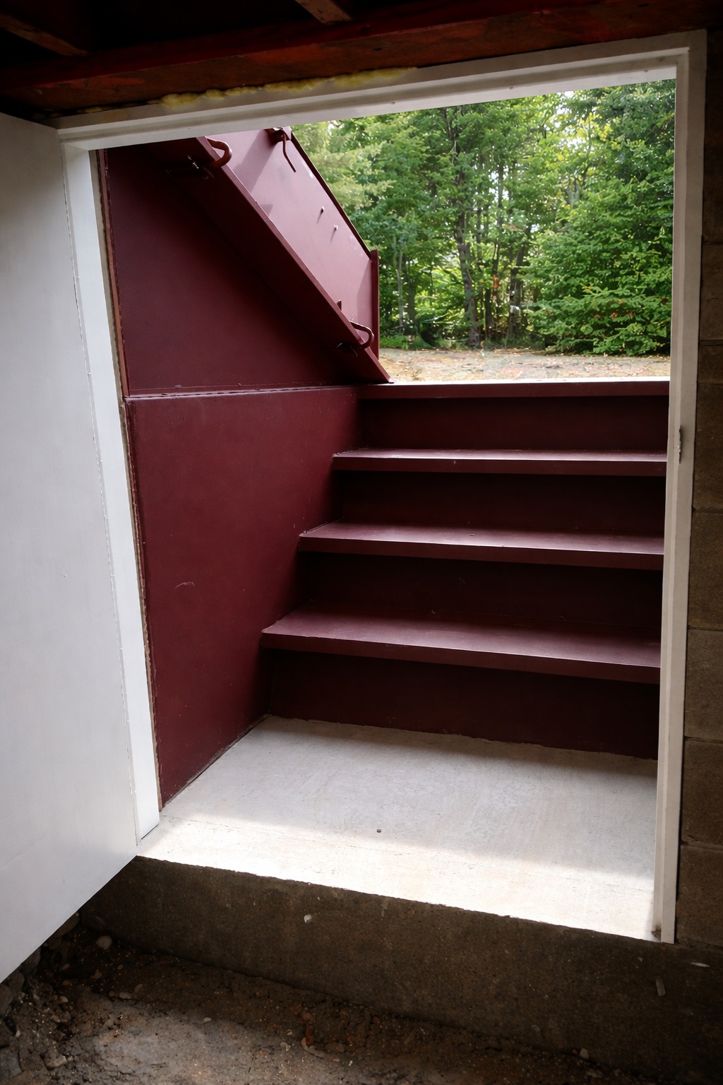 Steel Stairs for Crawlspace