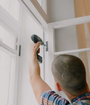 egress window installer with drill