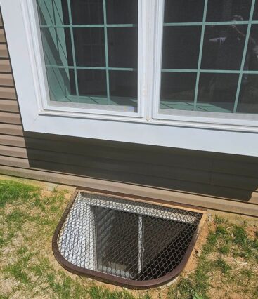 egress window well with grate how to support a collapsing window well egress solutions south jersey